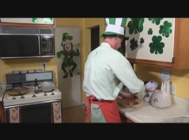 The Northwoods Cooking Show - Happy St. Patrick's Day! Irish Meat Pasty Pie, Creamed Cabbage, Pistachio Bundt Cake