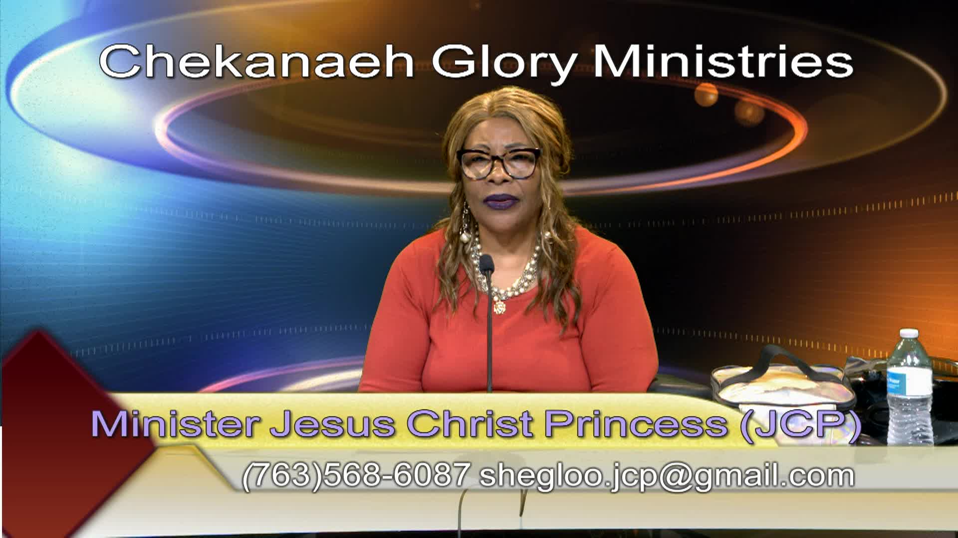 Chekannaeh Glory Ministries: Let's Talk About Jesus Part 1