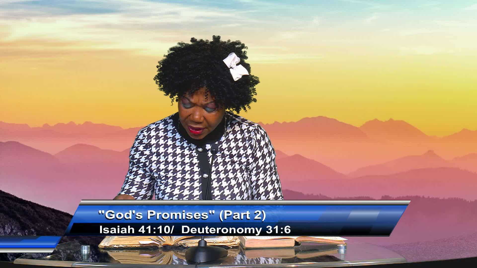 Celebrate Life Int'l Ministry: God's Promises Part 2