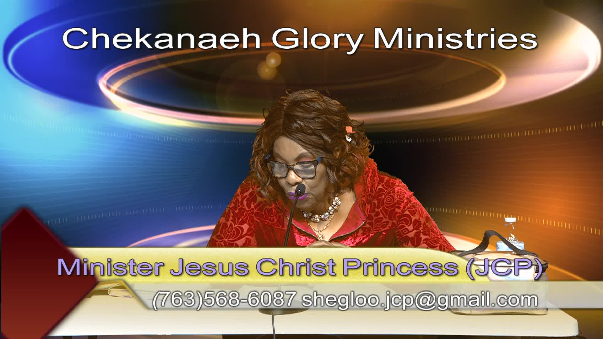 Chekannaeh Glory Ministries: Insurance Policy is Christ Part 1