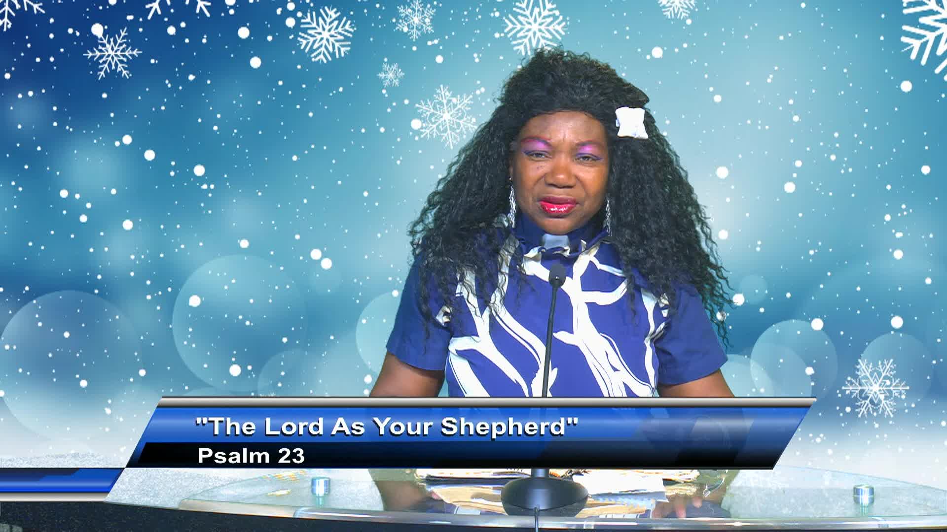 Celebrate Life Int'l Ministry: The Lord as Your Shepherd