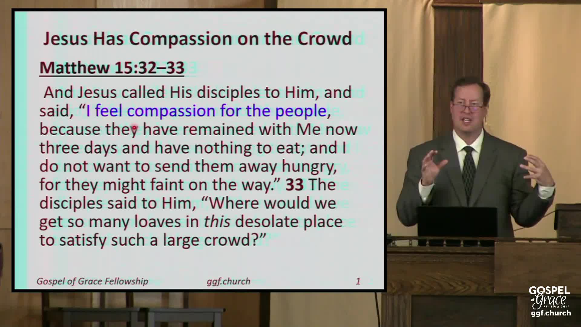 Thumbnail image for Gospel of Grace Fellowship: Jesus Provides Everything for His People 6-1-25