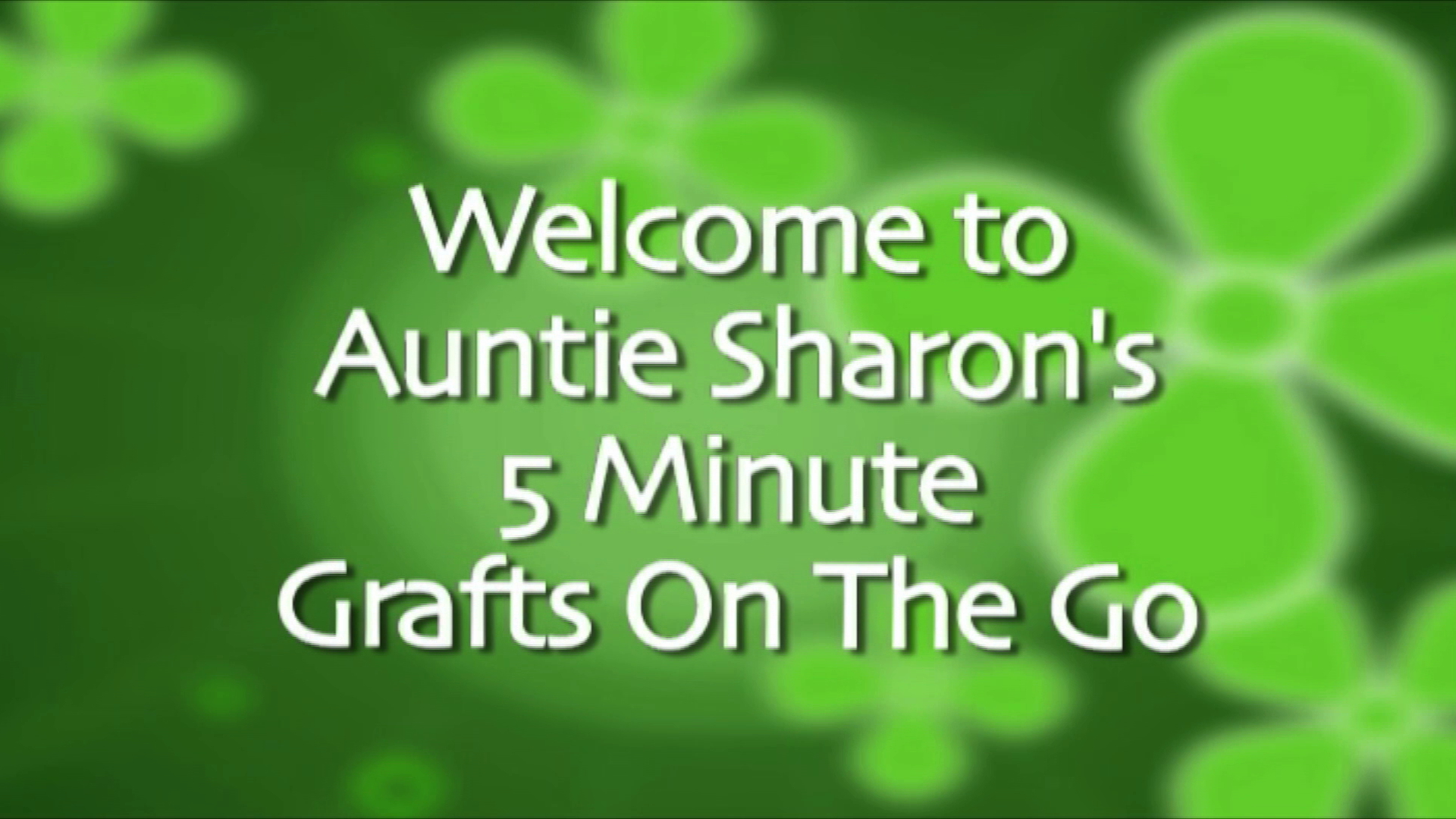 Thumbnail image for Auntie Sharon's Crafts Short: Homemade Centerpieces