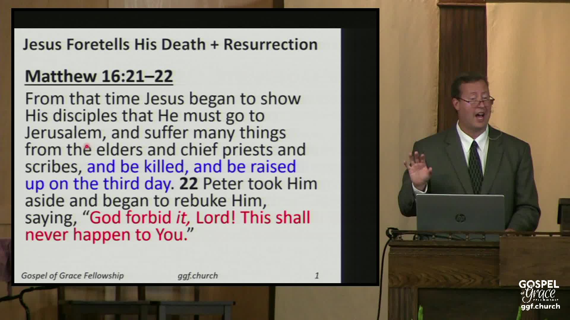 Gospel of Grace Fellowship: Satanic Attack on Christ's Atonement 8-10-25