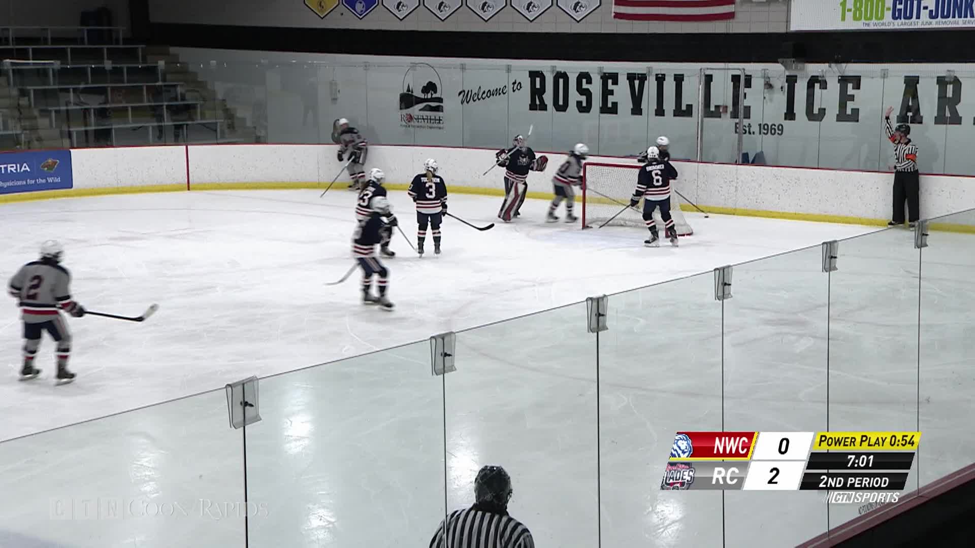Thumbnail image for Girls Hockey Playoffs: North Wright County vs River Cities 2-7-26