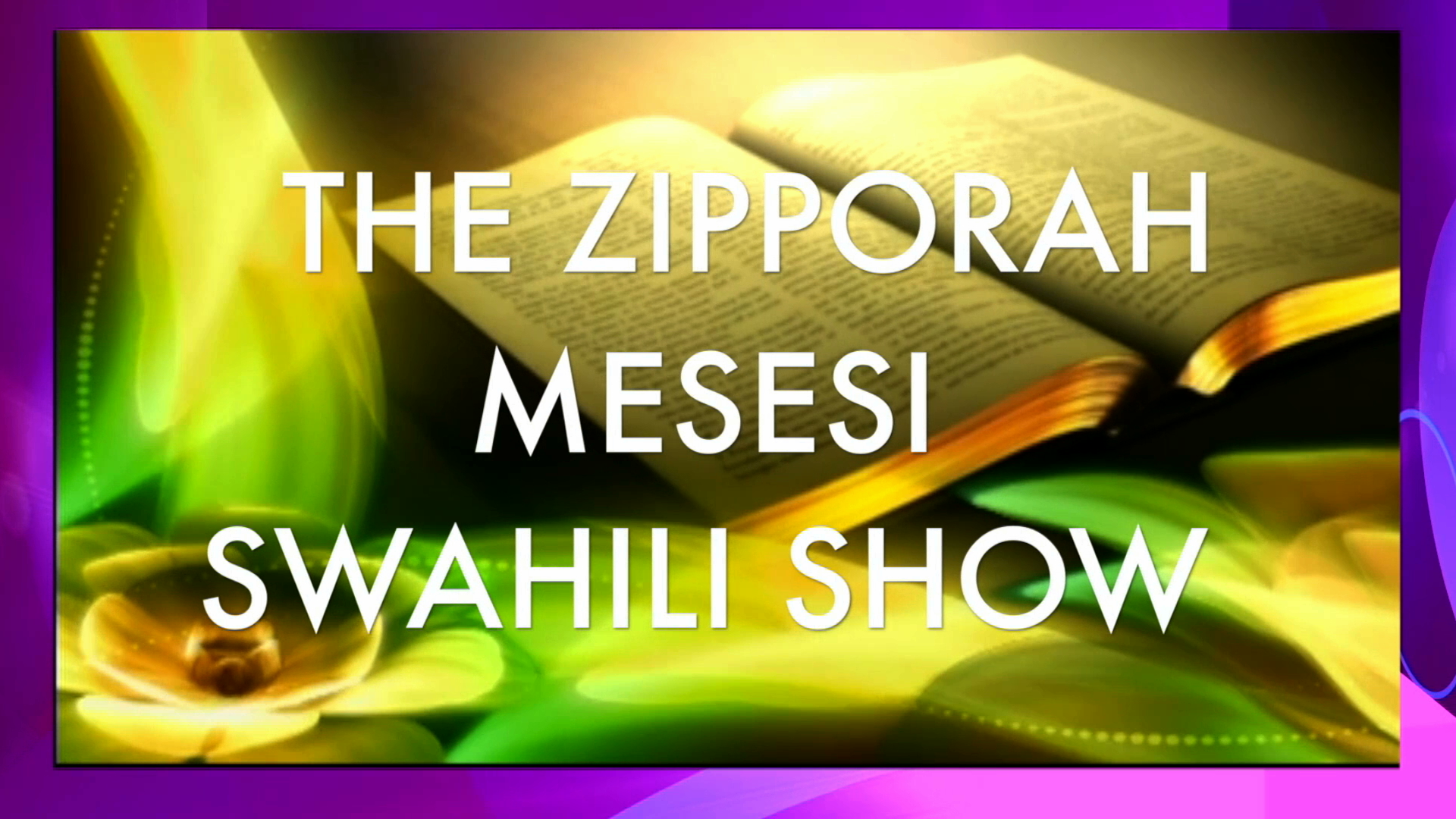 Zipporah Mesesi Swahili Show - Joy in His Praises