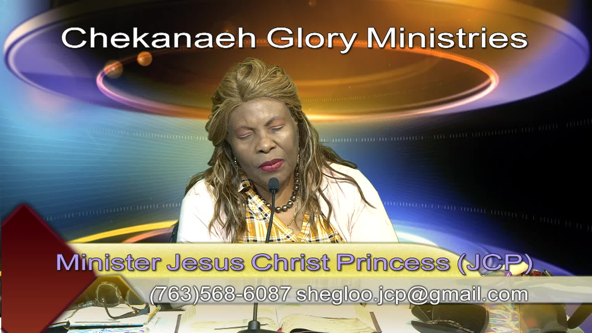 Chekannaeh Glory Ministries: The Lord is Watching Part 1
