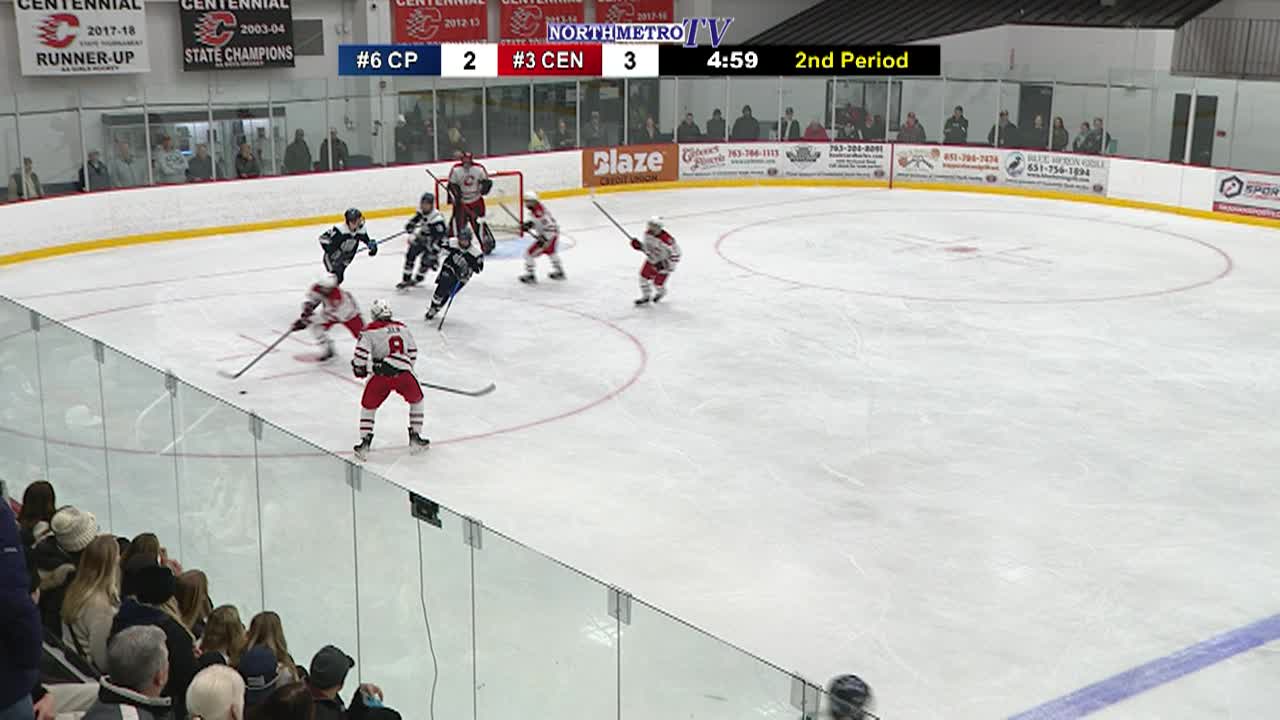 Thumbnail image for Boys Hockey: Section 5AA Quarterfinal - Champlin Park vs Centennial 2-18-2026