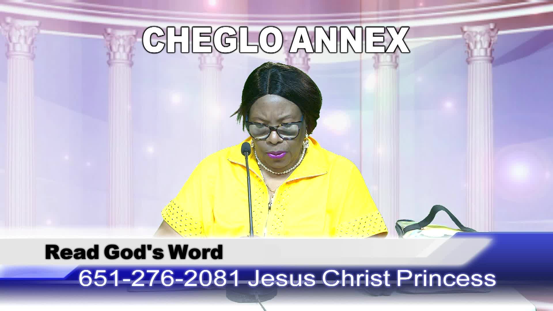 Cheglo Annex 351: Read God's Word