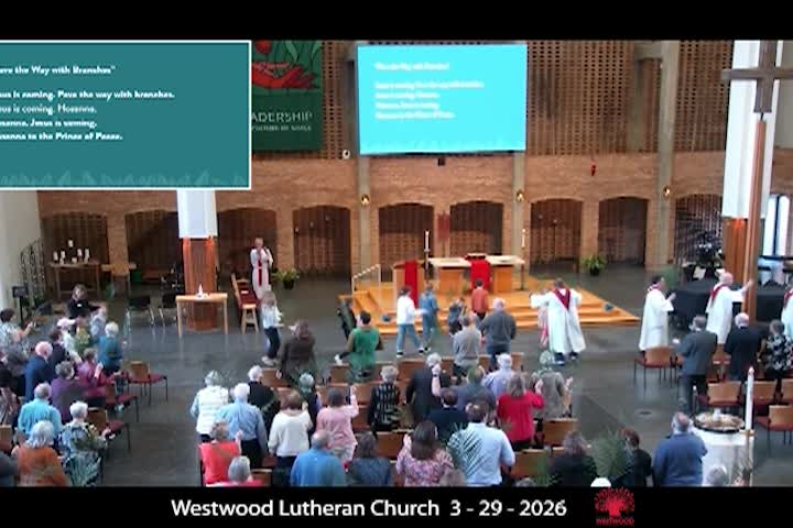 Westwood Lutheran Church: 3-29-2026