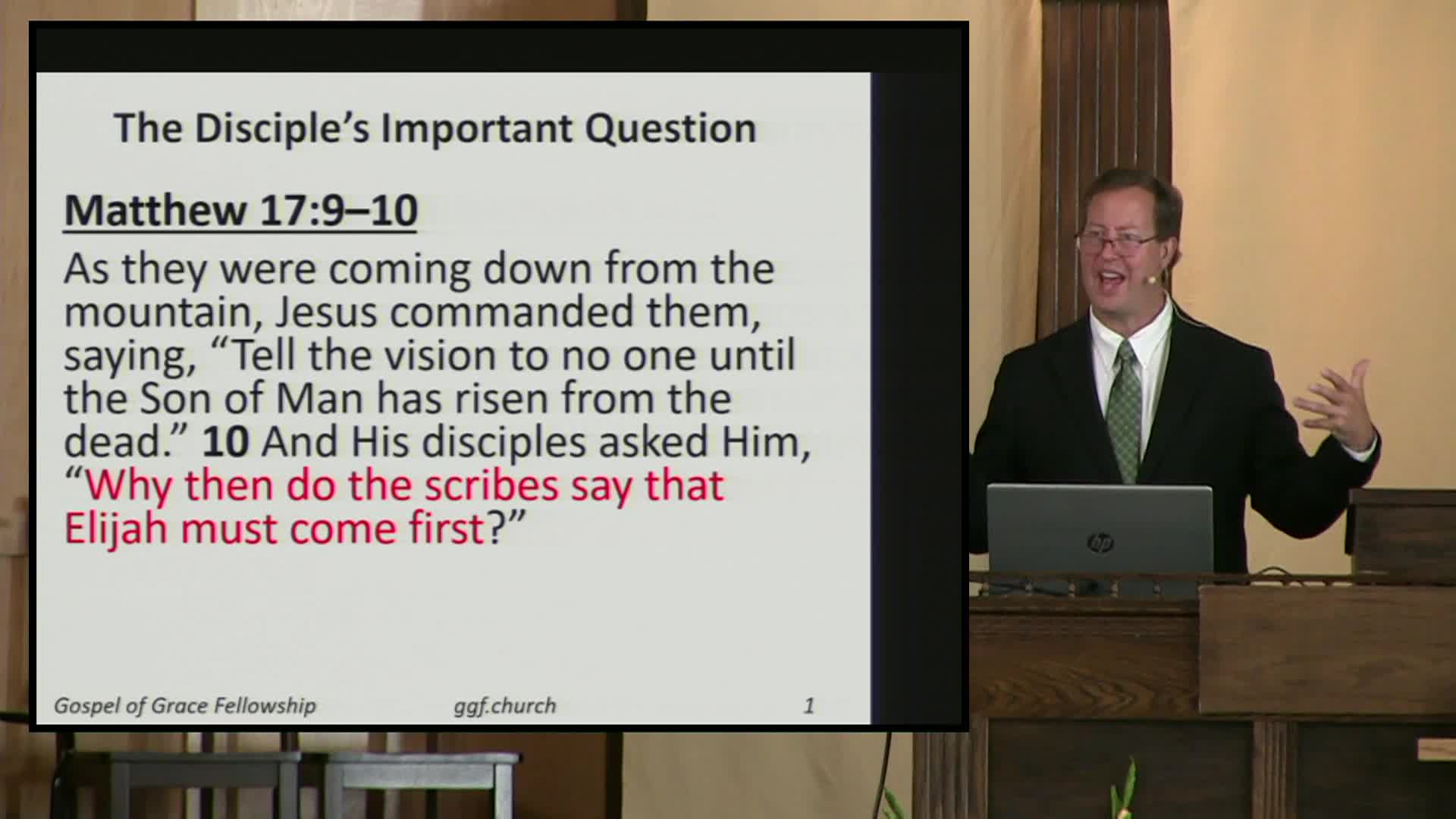 Thumbnail image for  Gospel of Grace Fellowship: Christ Uses Elijah to Restore Israel’s Kingdom 9-28-2025