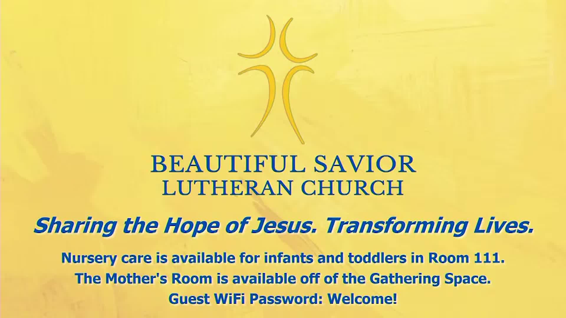 Thumbnail image for Beautiful Savior Worship Service: Easter Worship Start Where Hope Begins 4-5-26