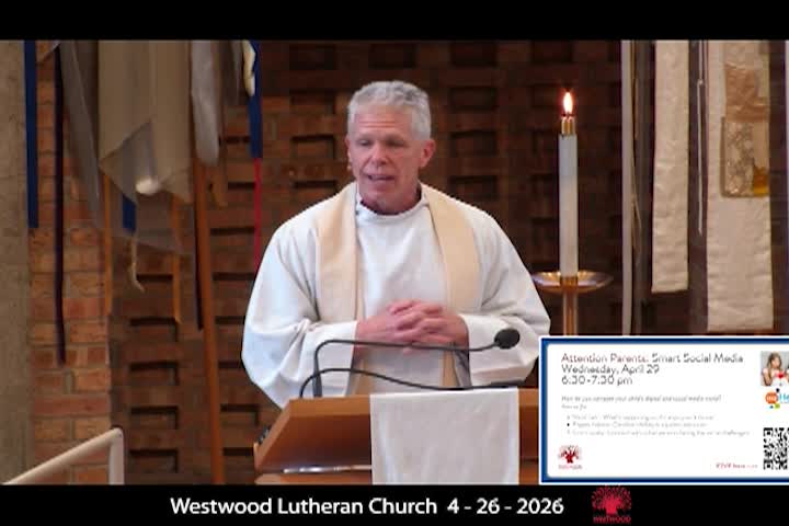 Thumbnail image for Westwood Lutheran Church 4-26-2026