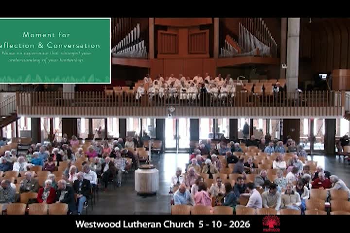 Thumbnail image for Westwood Lutheran Church 5-10-2026