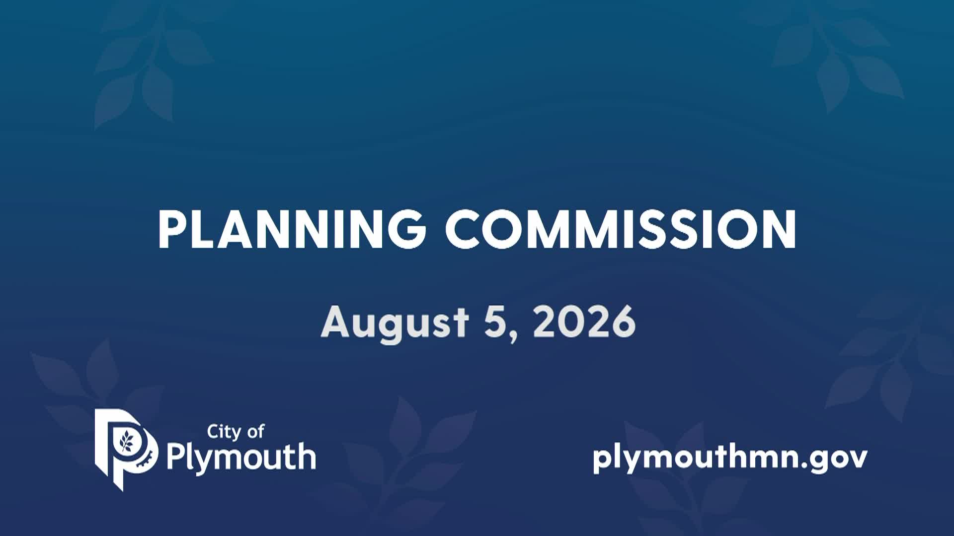 Thumbnail image for Planning Commission 8/5/2026