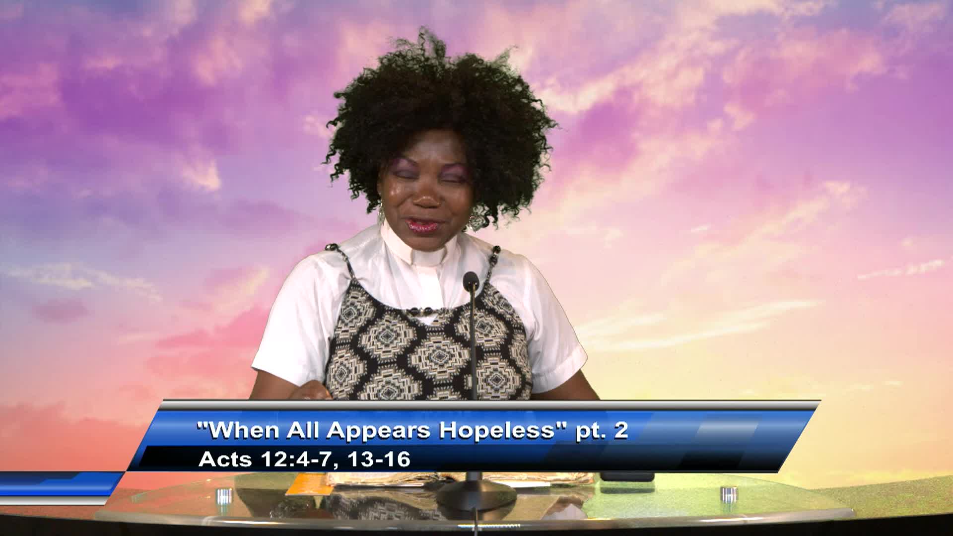 Thumbnail image for Celebrate Life Int'l Ministry: When All Appears Hopeless Part 2