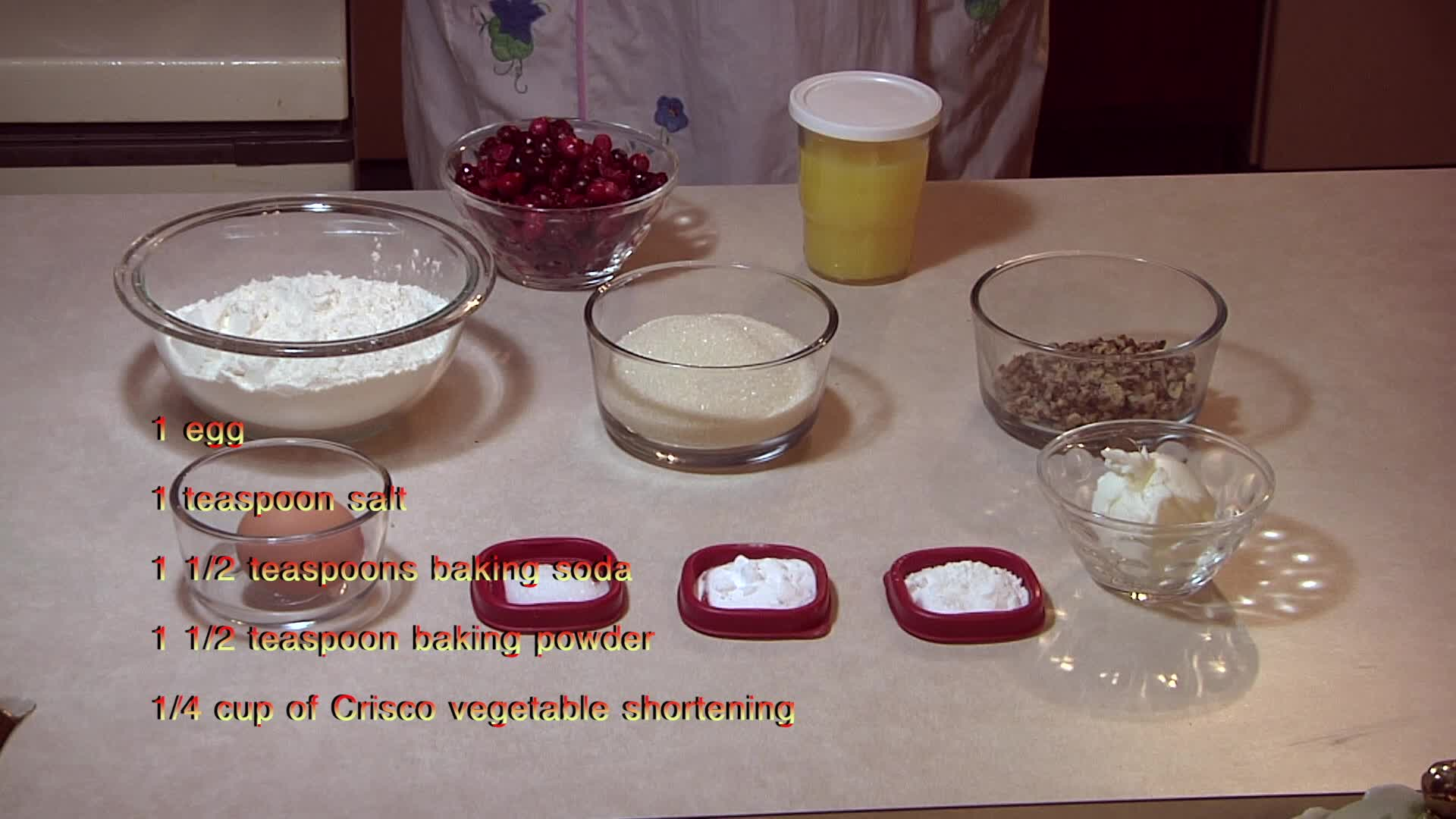 Thumbnail image for Merry's Eclectic Interests: Cranberry Nut Bread & Cranberry Crunch