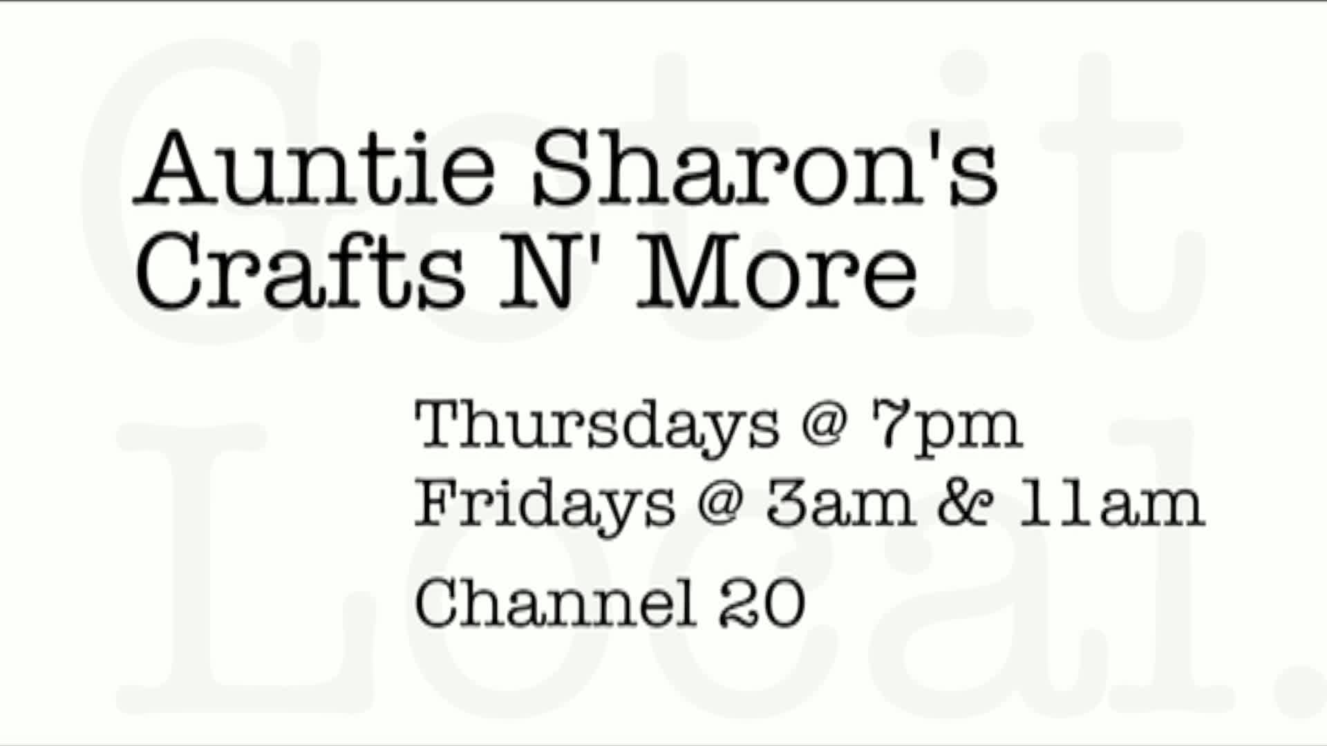Thumbnail image for Auntie Sharon's Crafts Short: Homemade Butterflies