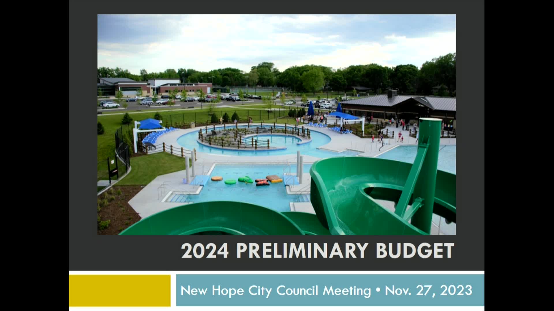 Budget Hearing 11/27/2023