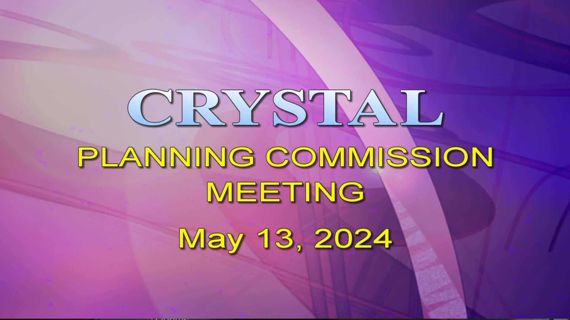 Planning Commission 5/13/2024