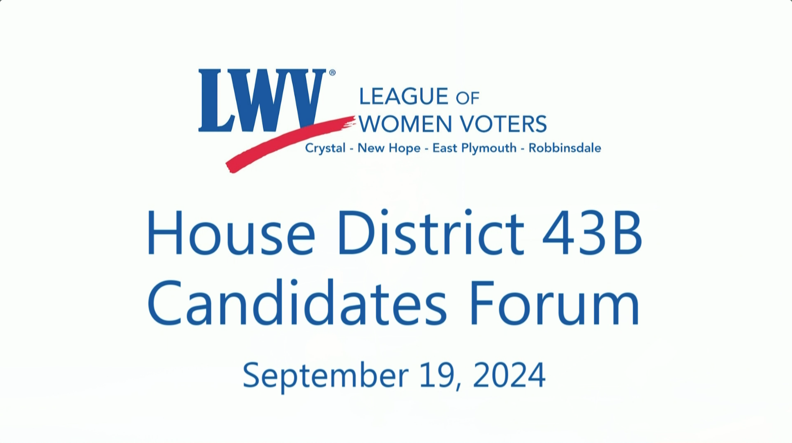 Thumbnail image for House District 43B 9/19/2024