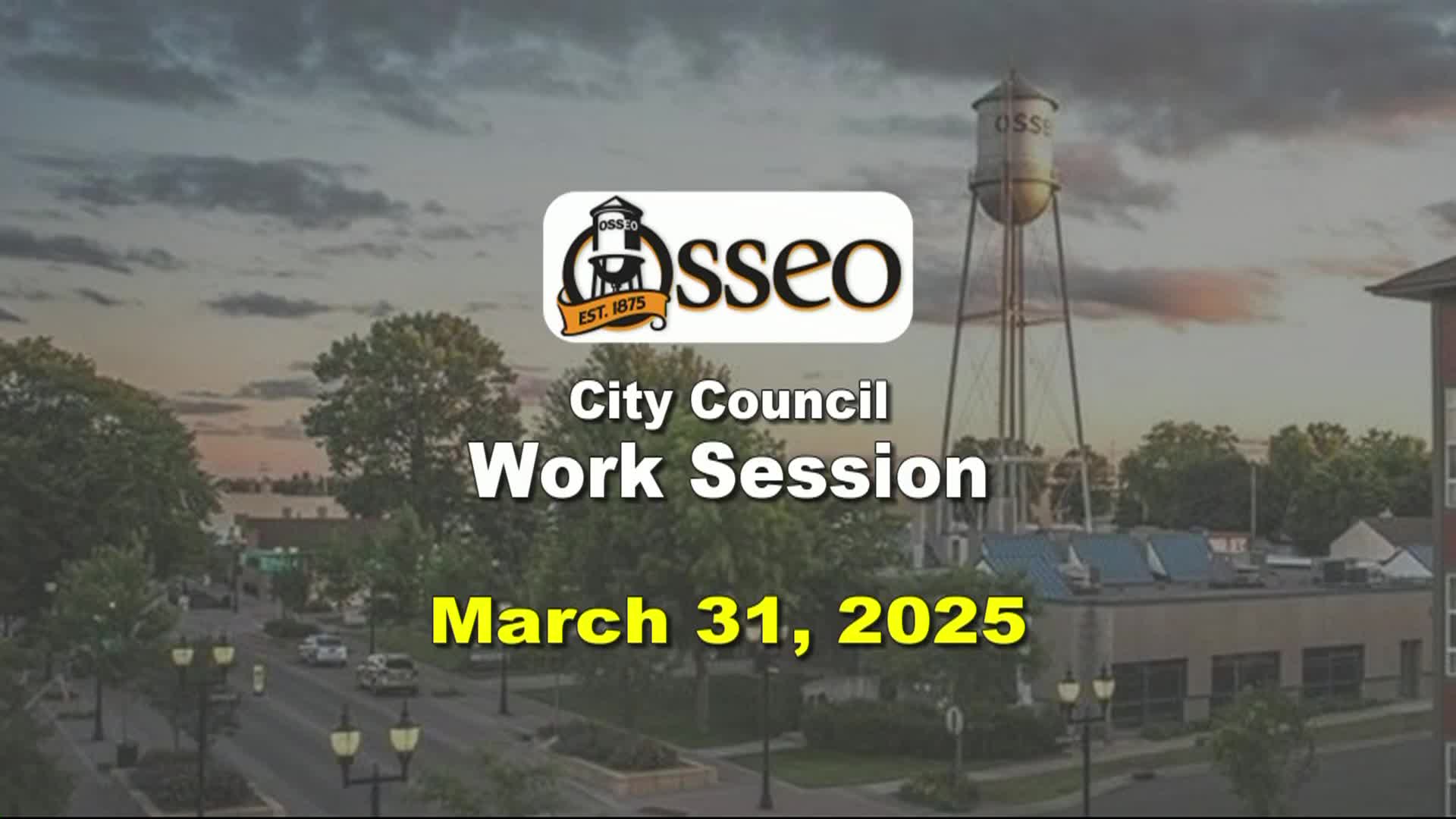 Work Session 3/31/2025
