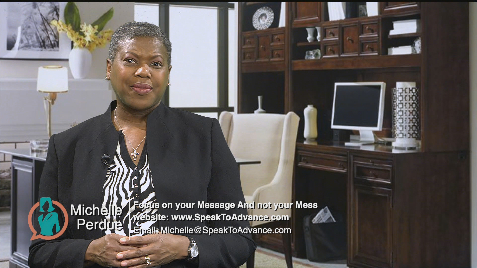 Focus on Your Message and Not Your Mess with Michelle Perdue